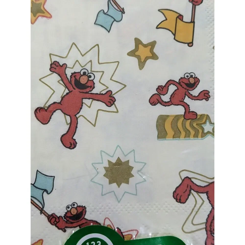 Sesame Street Birthday Party 40 Lunch Napkins 3 Ply -12 7/8